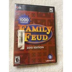 Family Feud 2010 Edition‎ Brand New Sealed Game NIP Ubisoft PC CD ROM